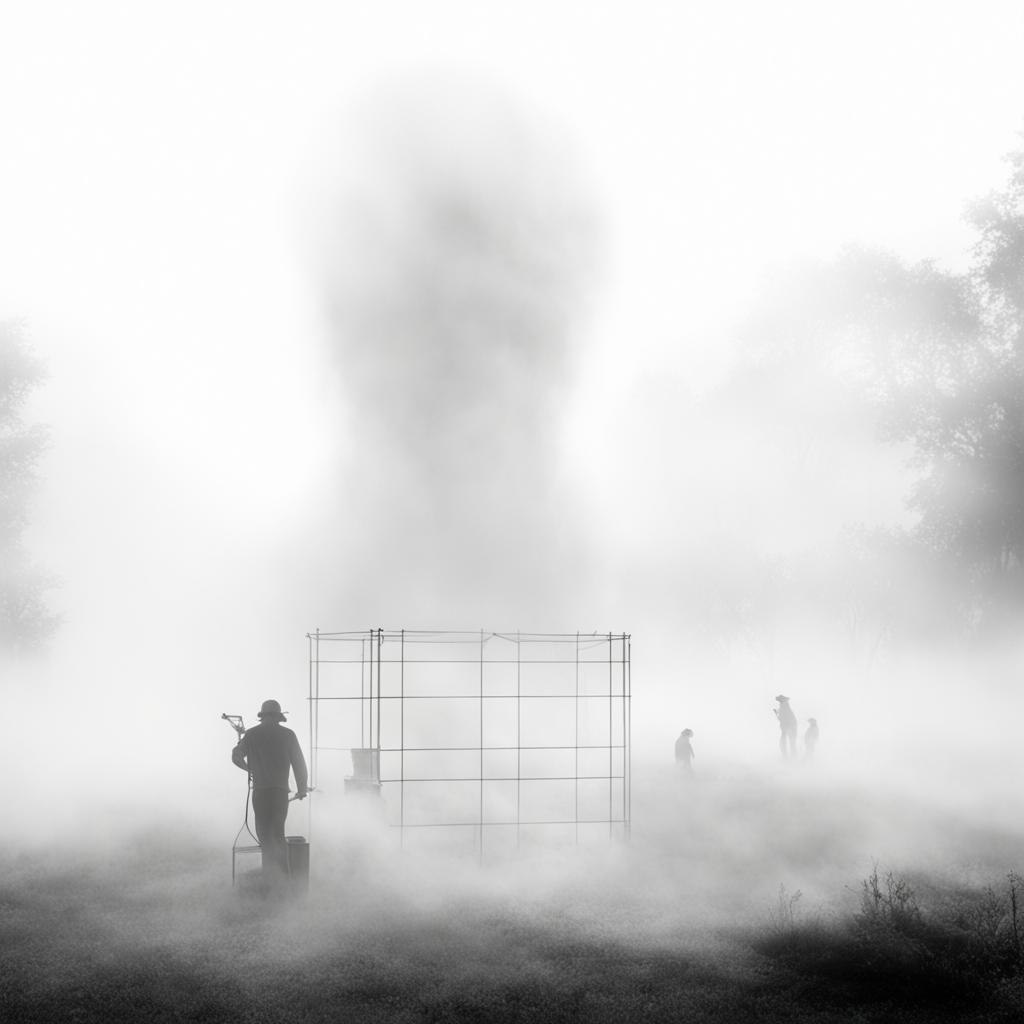 Борьба с вредителями горячим туманом